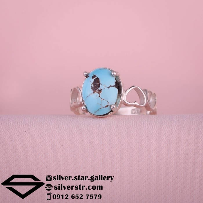 انگشتر فیروزه نیشابوری کد 0533