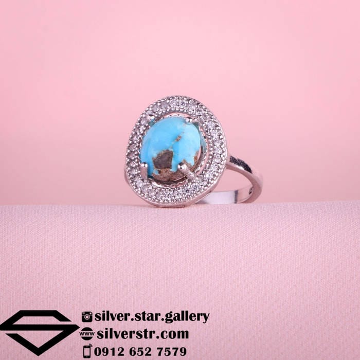 انگشتر فیروزه نیشابوری کد 0531